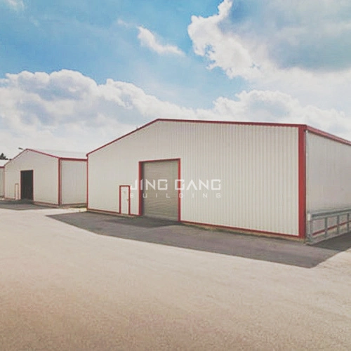 Galvanized Shed Q235 Q355 H Section Steel Structure Storage Metal Construction for Prefab Warehouse Workshop