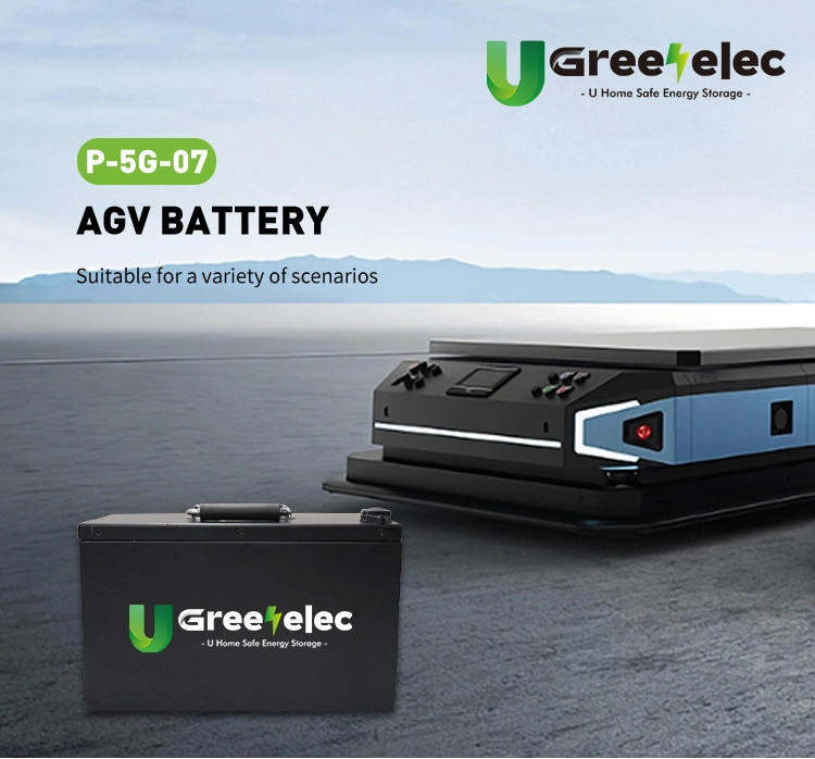 U-Greenelec 25.6V50ah Lithium Battery Energy Storage for Agv