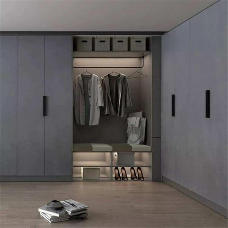 Bedroom Wardrobes Metal Bedroom Furniture Clothes Storage System Sliding Door Wardrobe Closet