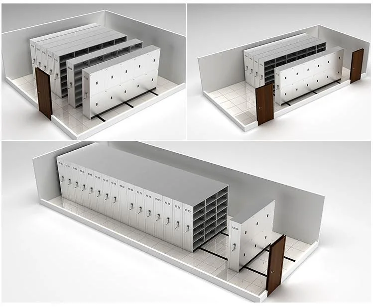 Professional Large Capacity Storage Archive Filing Cabinet Metal Heavy Duty Mobile Shelving