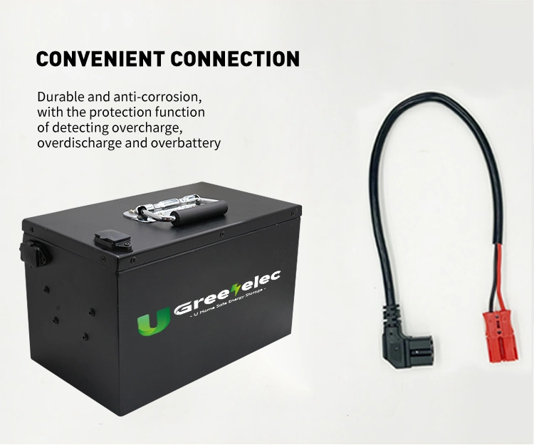 U-Greenelec 25.6V50ah Lithium Battery Energy Storage for Agv