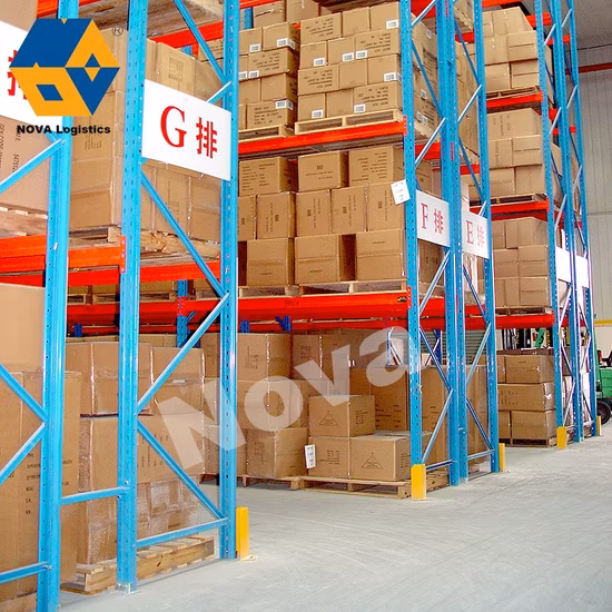 Unità di stoccaggio per pallet per carichi pesanti in scaffalature per magazzini industriali
